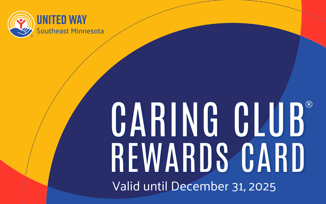 2025 Caring Club Card design