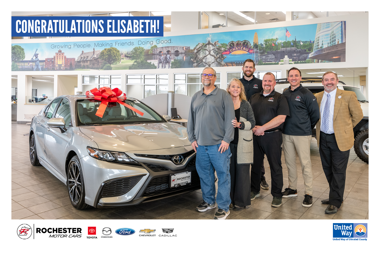 Congratulations Elisabeth