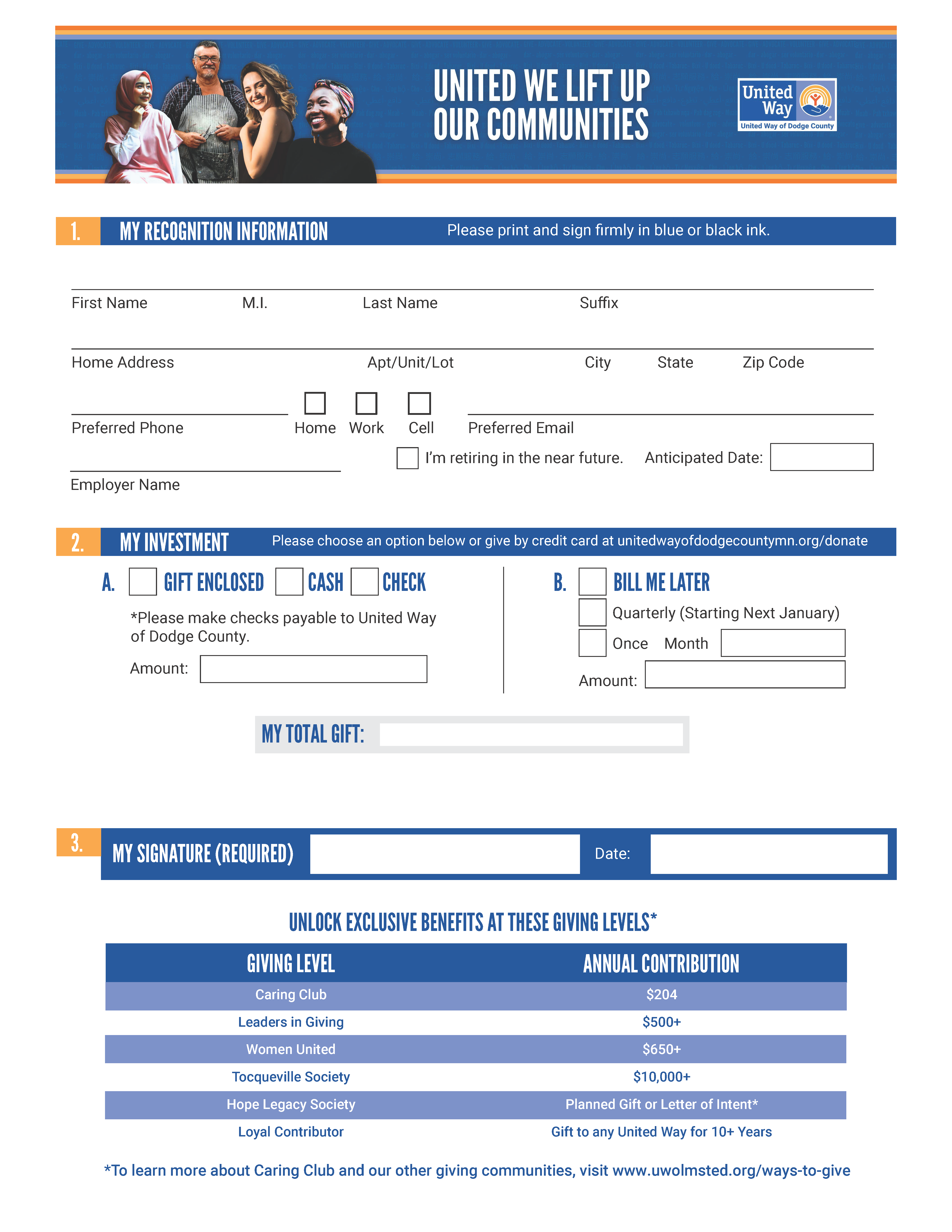 2024 Pledge Form